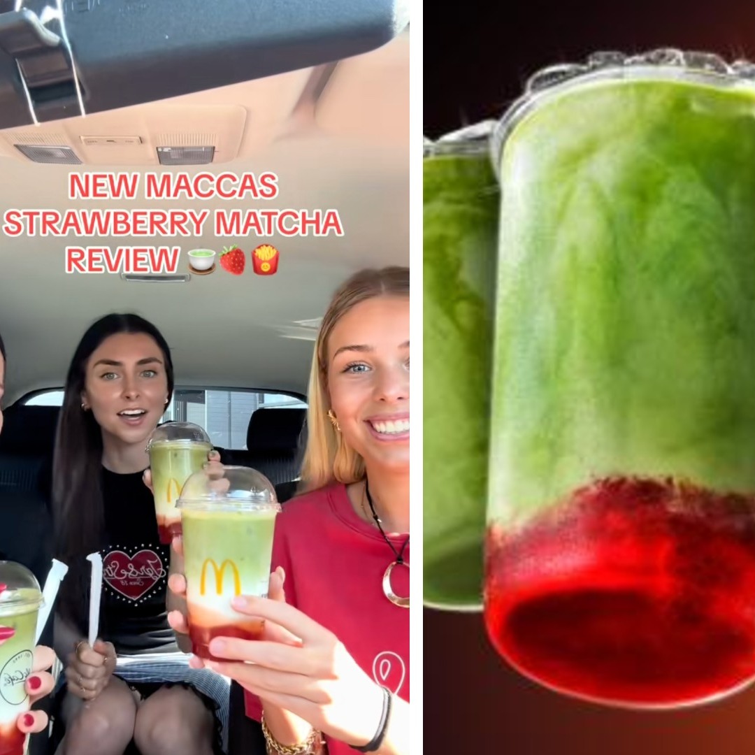 Una broma viral en TikTok impulsa la nueva bebida de McDonald's Australia TikToks de consumidores australianos bebiendo bebida de matcha de McDonald's