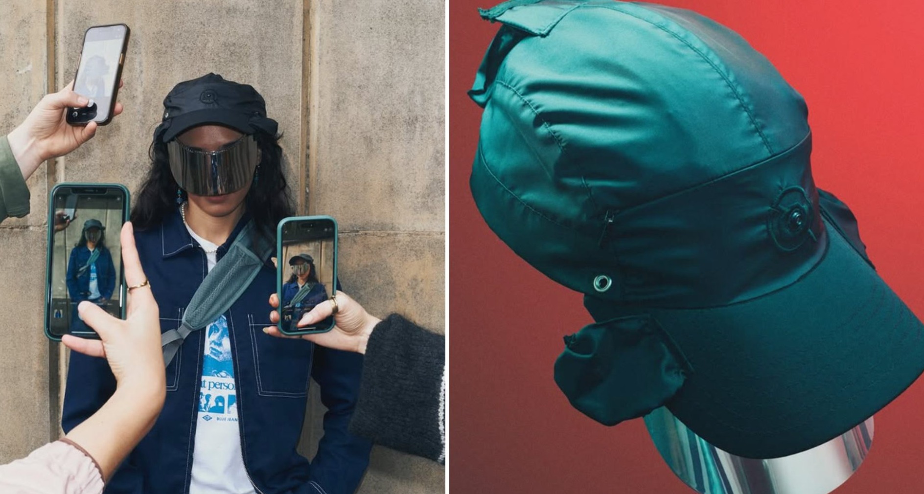 Una gorra para evitar ser grabado reflexiona sobre el consentimiento en la era de TikTok Gorra con visera para no ser grabado en público