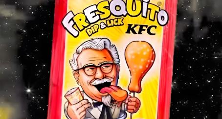 KFC sigue construyendo su universo con el lanzamiento de un Fresquito junto a la marca de caramelos Fiesta Fresquito de KFC