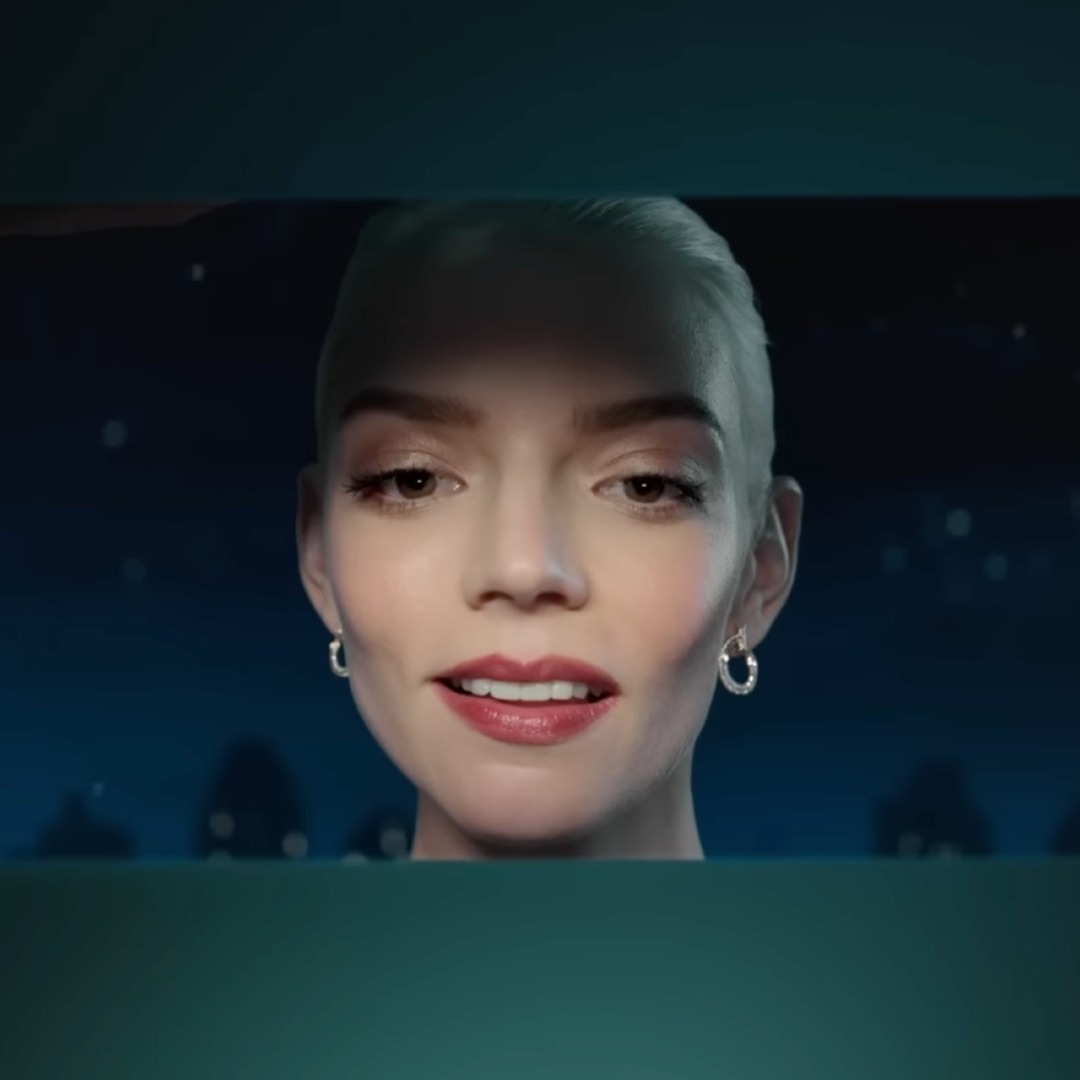 “El amor es un regalo”: el anuncio de Navidad de Tiffany & Co La actriz Anya Taylor-Joy en el anuncio de Navidad de Tiffany & Co