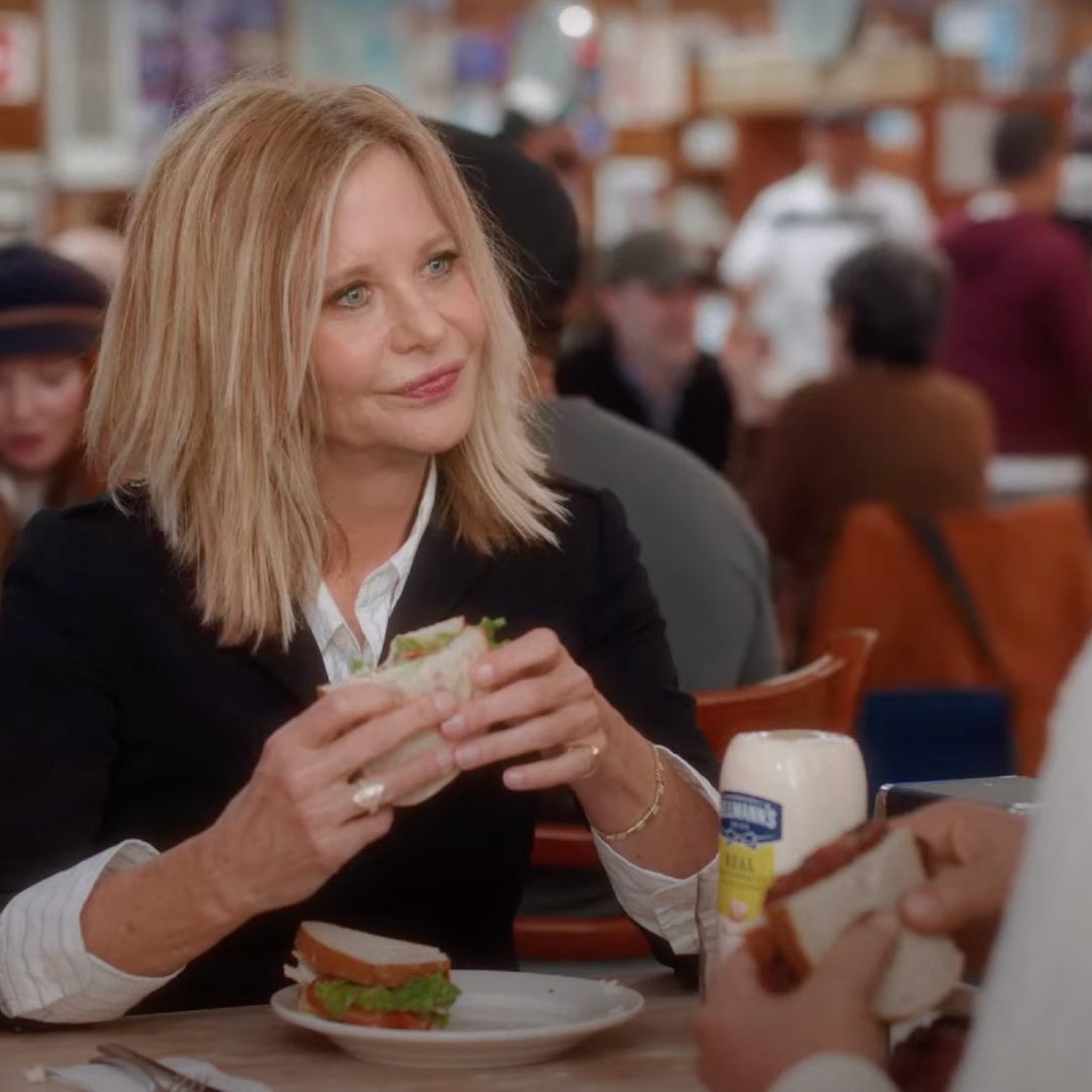 Meg Ryan en un anuncio de Hellmann's