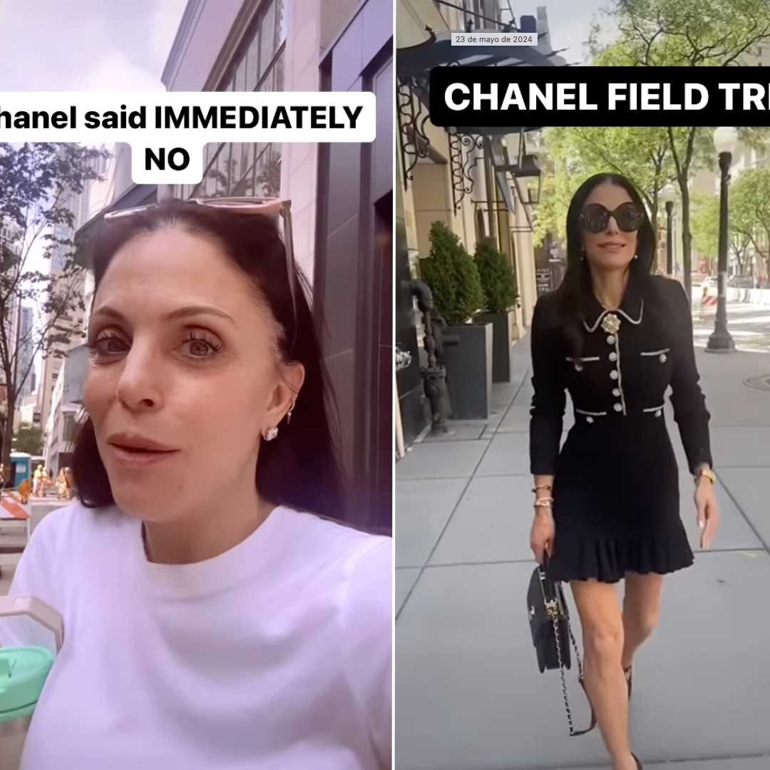 Publicaciones de la influencer Bethenny Frankel criticando a Chanel