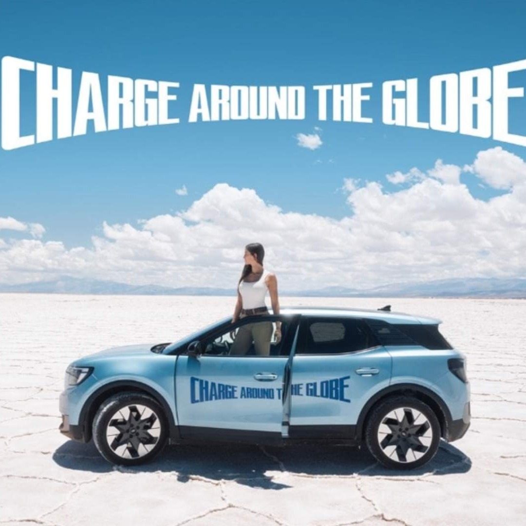 Imagen de la serie documental de Ford, "Charge around the globe"