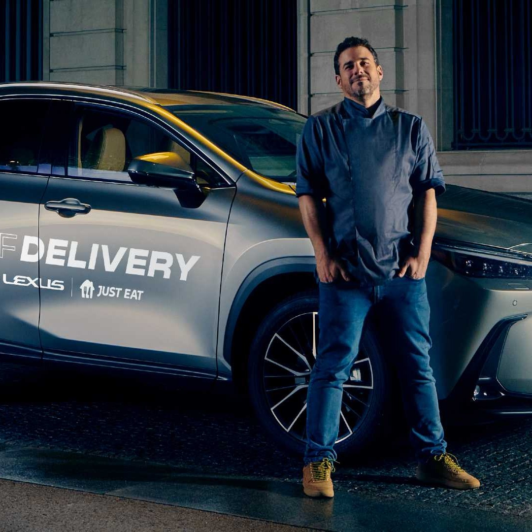 Colaboración d Lexus y Just Eat