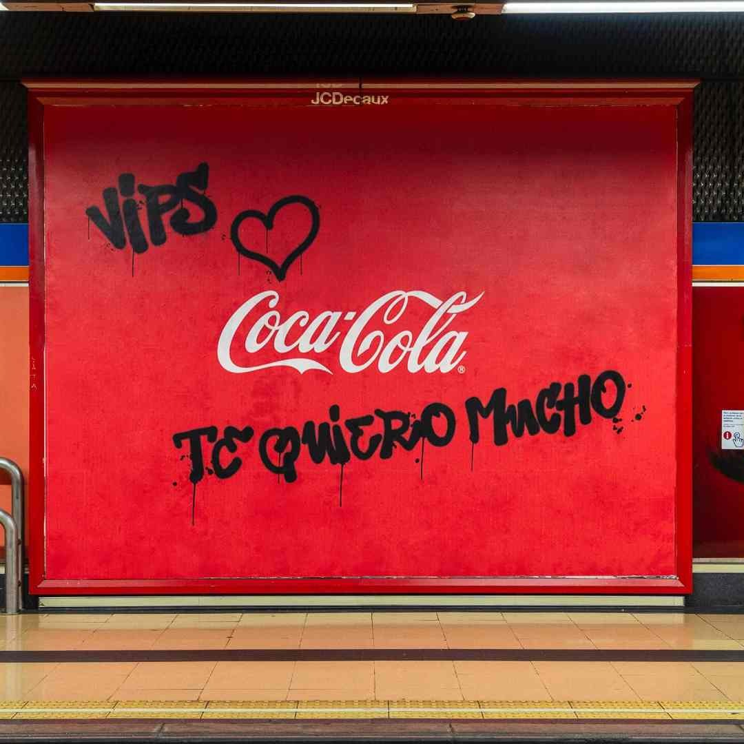 Campaña de publicidad de Vips sobre Coca-Cola