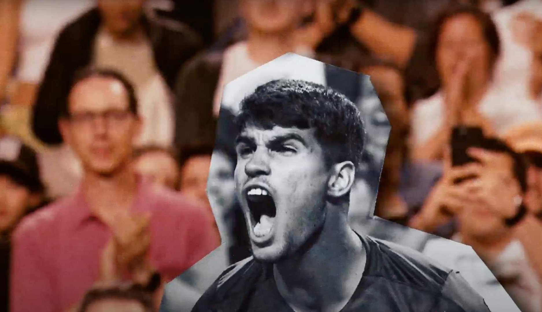 Carlos Alcaraz en una campaña de ATP Tour