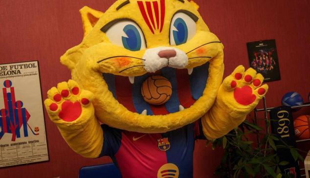 Cat, la mascota de FC Barcelona