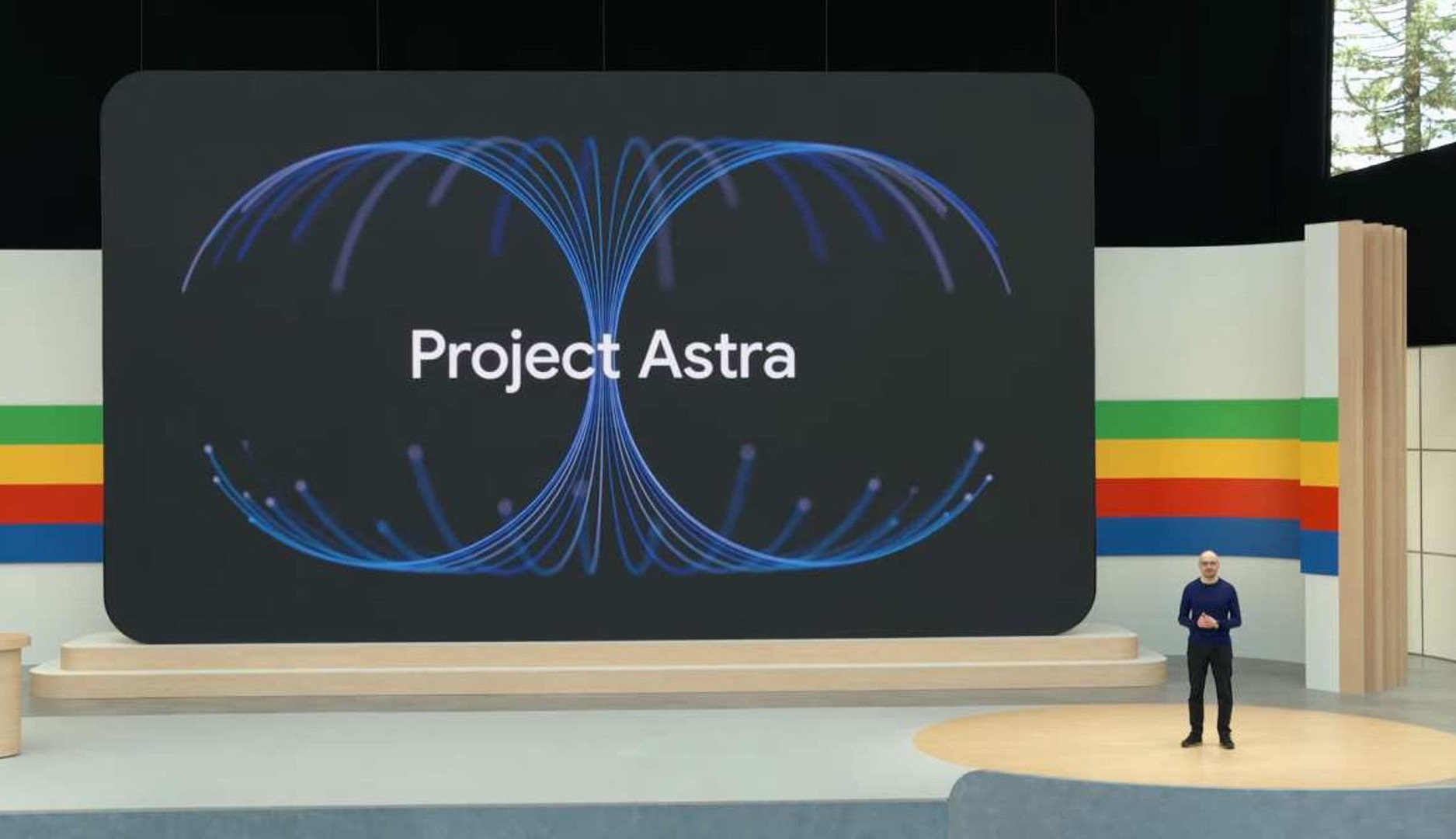 Directivo de Google durante la presentación de Proyecto Astra