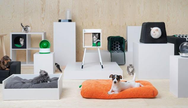 Lo nuevo de Ikea: una colección de muebles para animales
