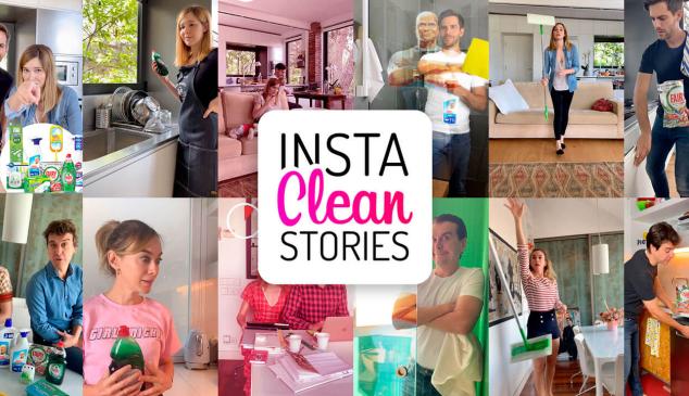 insta clean stories campana pyg redes sociales cuidado del hogar