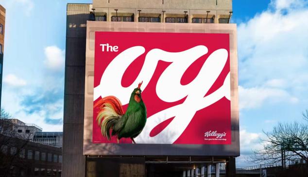 Gráfica publicidad Kellogg's