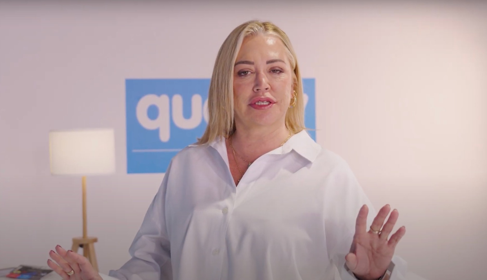 Belén Esteban en una campaña de Quality Temporal