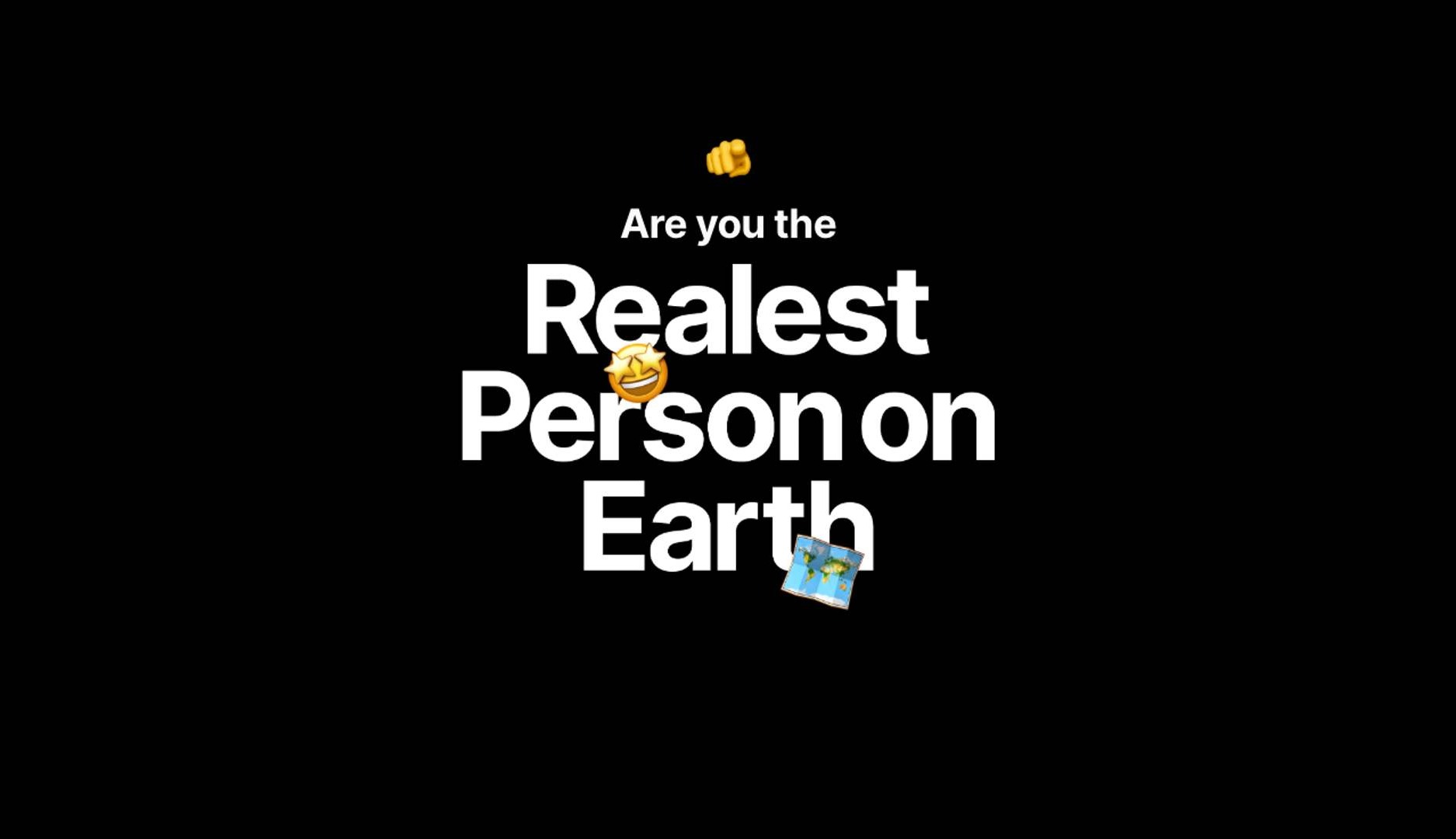 Reales Person on Earth
