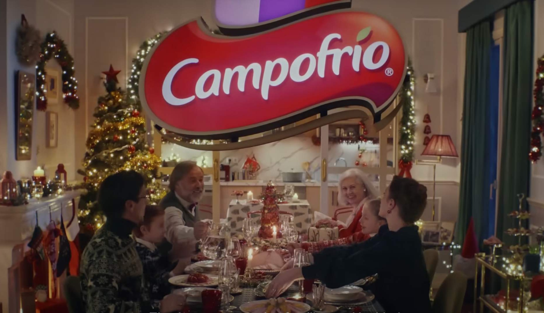 Fotograma del teaser del anuncio de Navidad de Campofrío