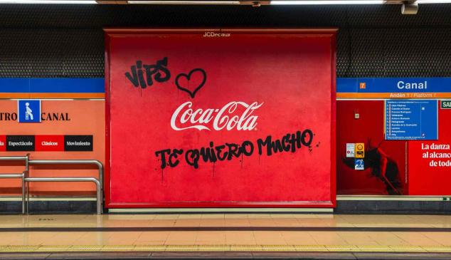 Campaña de publicidad de Vips sobre Coca-Cola