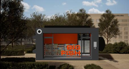 Big Fish propone una nueva forma de comprar que combina vending e inteligencia artificial Formato de tienda de Big Fish