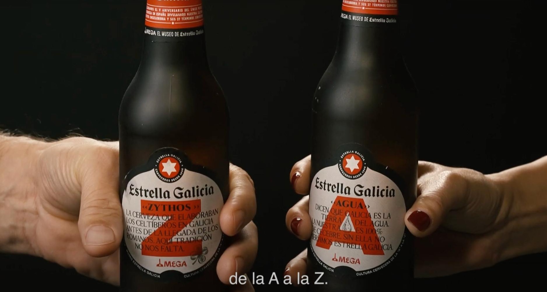 Botellines de Estrella Galicia