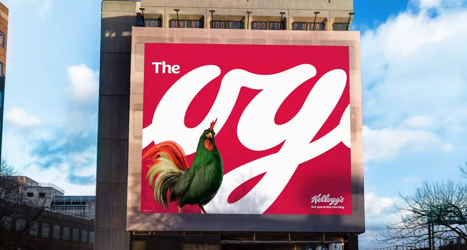 Gráfica publicidad Kellogg's