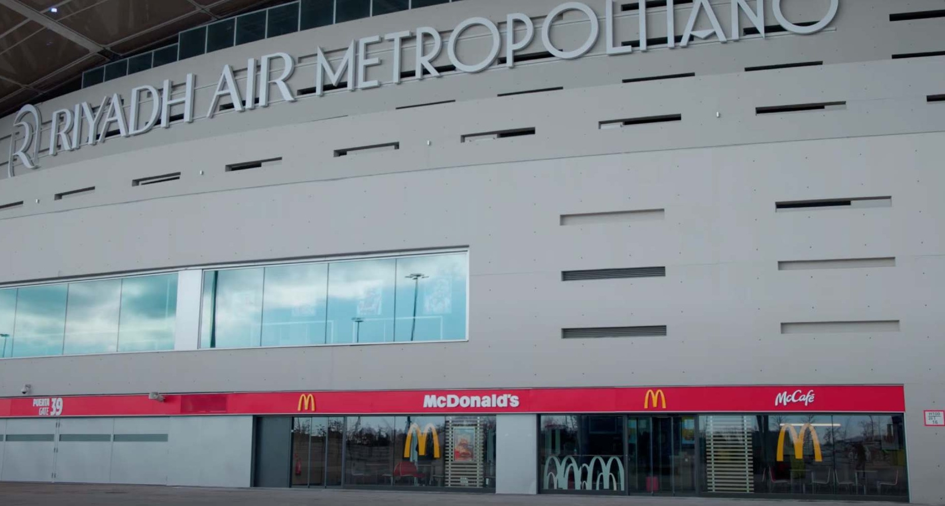 Restaurante McDonald's en el estadio del Atlético de Madrid