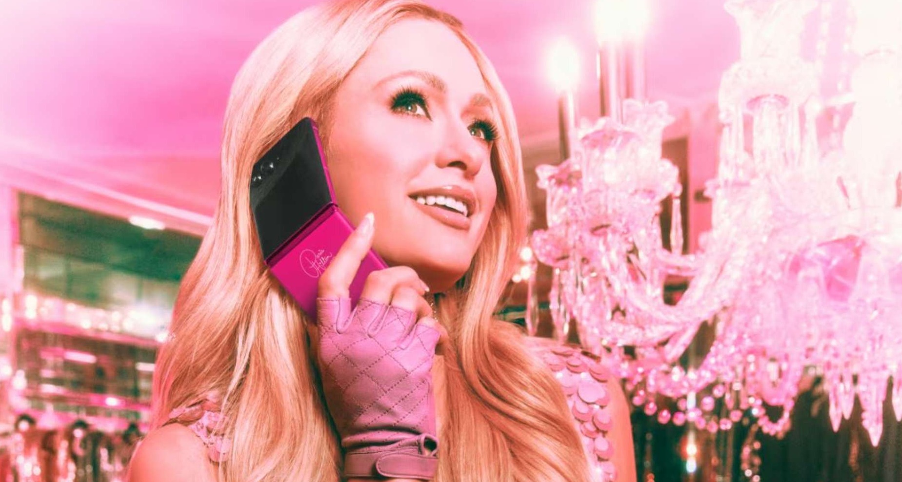 Paris Hilton para Motorola