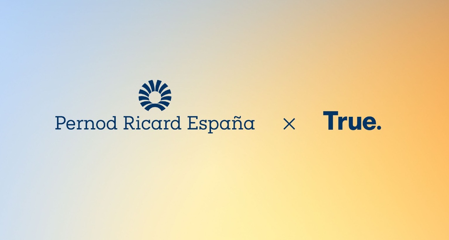 Logotipos de Pernod Ricard España y la agencia True