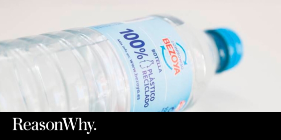Las botellas de Bezoya ya son 100% de plástico reciclado - Distribuciones  Porro desde 1930