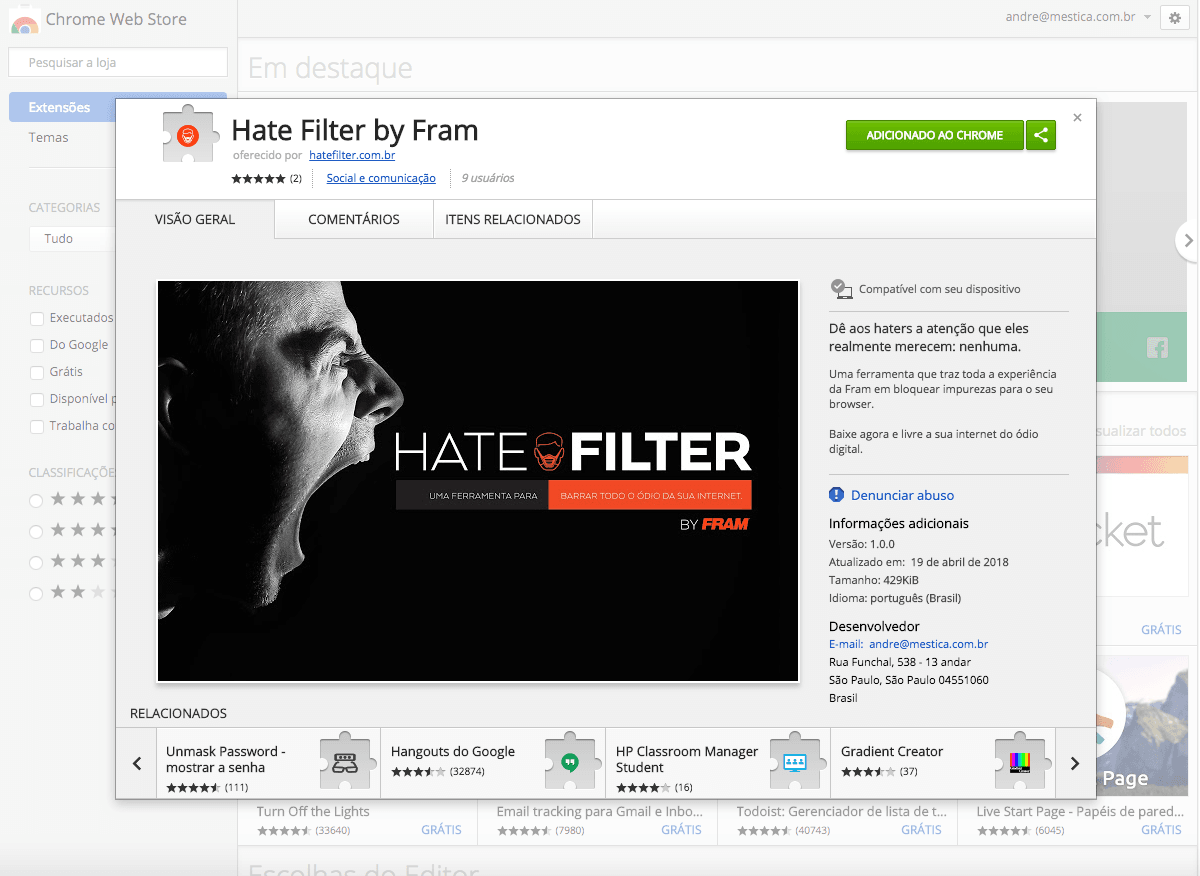 hater-filter-extension-chrome
