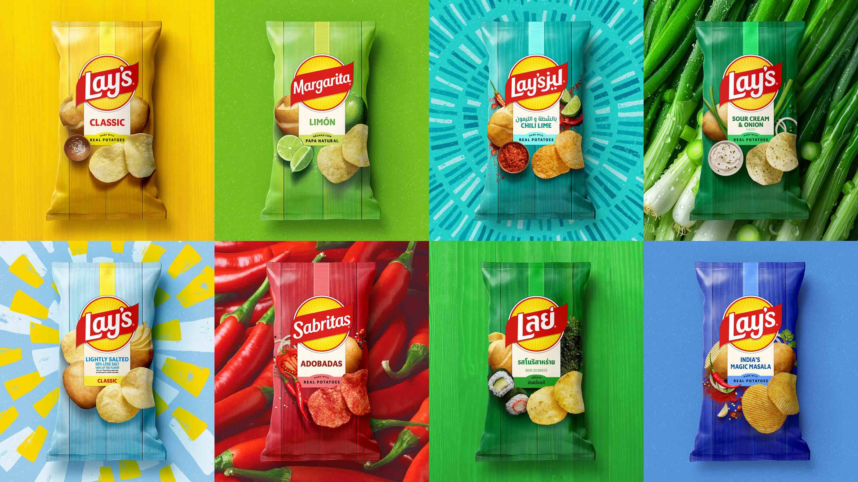 Nuevo diseño de packaging de Lay's