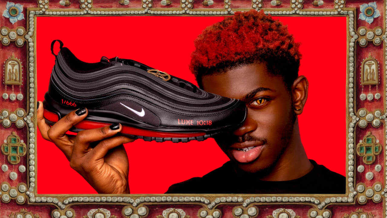 No autorizado tienda Eliminar Nike se desliga de las zapatillas satánicas de Lil Nas X
