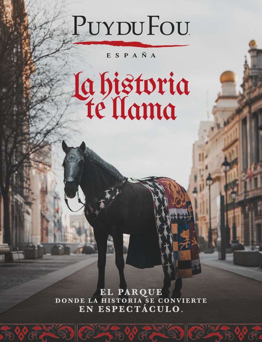 Cartel de la campaña "La llamada", de Puy Du Fou