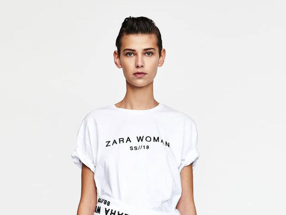 Zara saca una colección de ropa con su logotipo